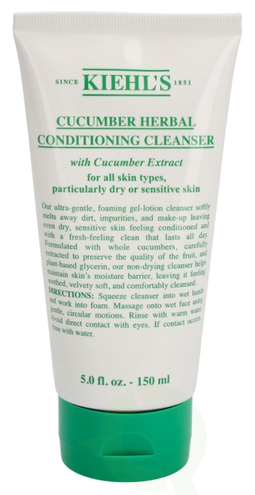 Kiehls Kiehl\'s Cucumber Herbal Conditioner Cleanser 150 ml All Skin Types i gruppen HELSE OG SKJØNNHET / Hår & styling / Hårpleie / Balsam hos TP E-commerce Nordic AB (C46371)