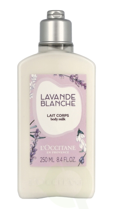 L\'Occitane Lavande Blanche Body Milk 250 ml i gruppen HELSE OG SKJØNNHET / Hudpleie / Kroppspleie / Body lotion hos TP E-commerce Nordic AB (C46405)