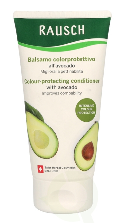 Rausch Avocado Color-Protecting Rinse Conditioner 150 ml i gruppen HELSE OG SKJØNNHET / Hår & styling / Hårpleie / Balsam hos TP E-commerce Nordic AB (C46614)