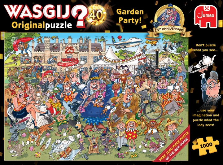 Wasgij Original 40 - 25-årsjubileumspussel, 1000 bitar i gruppen SPORT, FRITID & HOBBY / Hobby / Puslespill hos TP E-commerce Nordic AB (C46866)