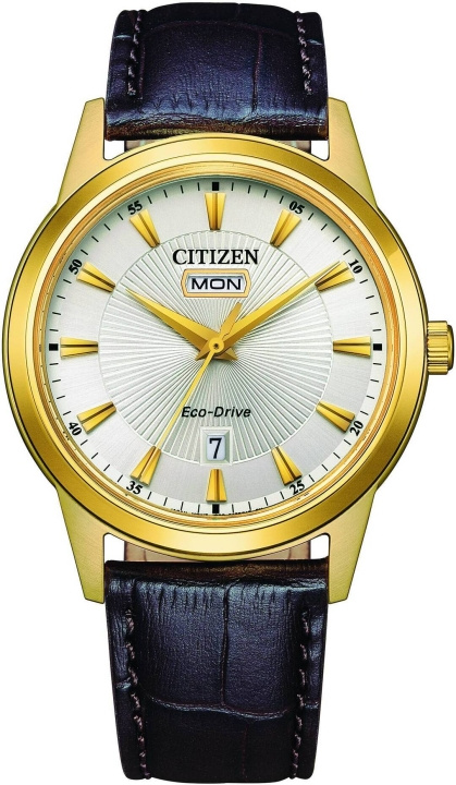 Citizen Eco-Drive Classic AW0102-13A armbandsur, 40 mm i gruppen SPORT, FRITID & HOBBY / Tilbehør / Klokker hos TP E-commerce Nordic AB (C46874)