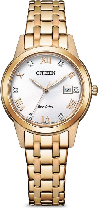 Citizen Eco-Drive Elegant Crystal FE1243-83A armbandsur, 29,4 mm i gruppen SPORT, FRITID & HOBBY / Tilbehør / Klokker hos TP E-commerce Nordic AB (C46911)