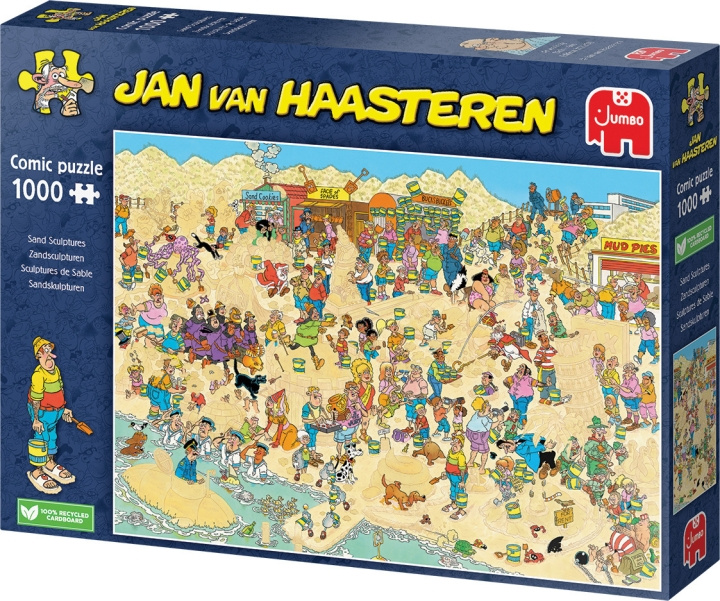 Jan Van Haasteren, Sandskulpturer pussel, 1000 bitar i gruppen LEKER, BARN OG BABY / Leker / Barnas puslespill hos TP E-commerce Nordic AB (C46987)