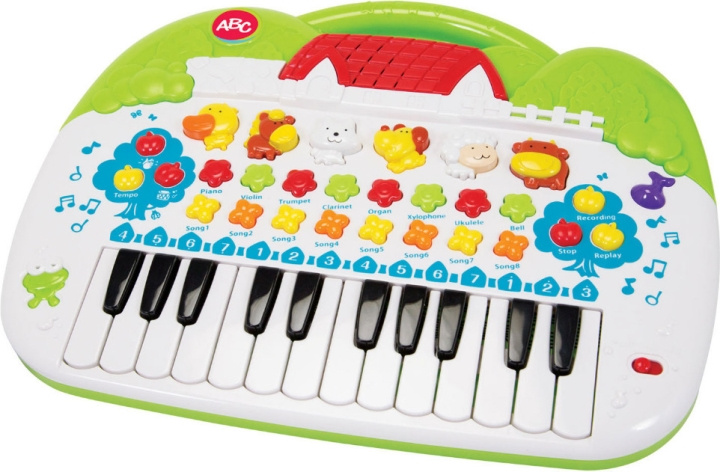 Simba Dickie Simba ABC Animal Keyboard Instrument i gruppen LEKER, BARN OG BABY / Leker / Elektronikk og media / Interaktive leker hos TP E-commerce Nordic AB (C47192)