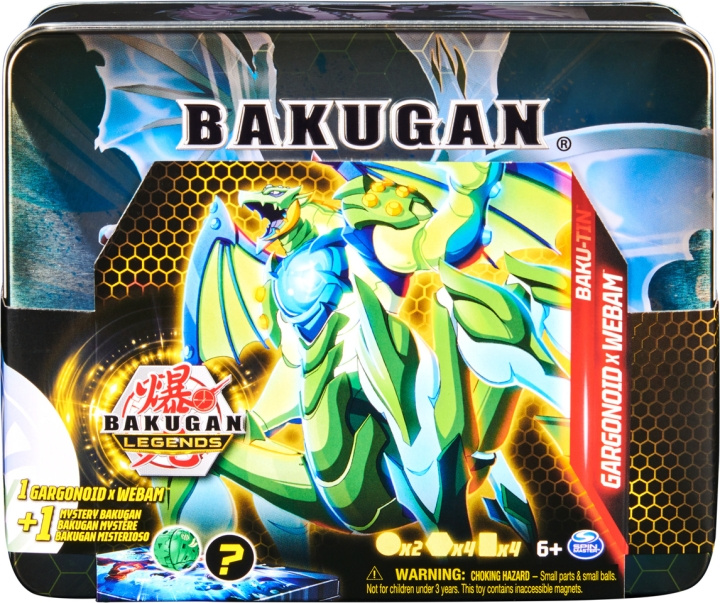 Bakugan Tin Box S5 förvaringsväska i gruppen LEKER, BARN OG BABY / Leker / Leksaker hos TP E-commerce Nordic AB (C47234)