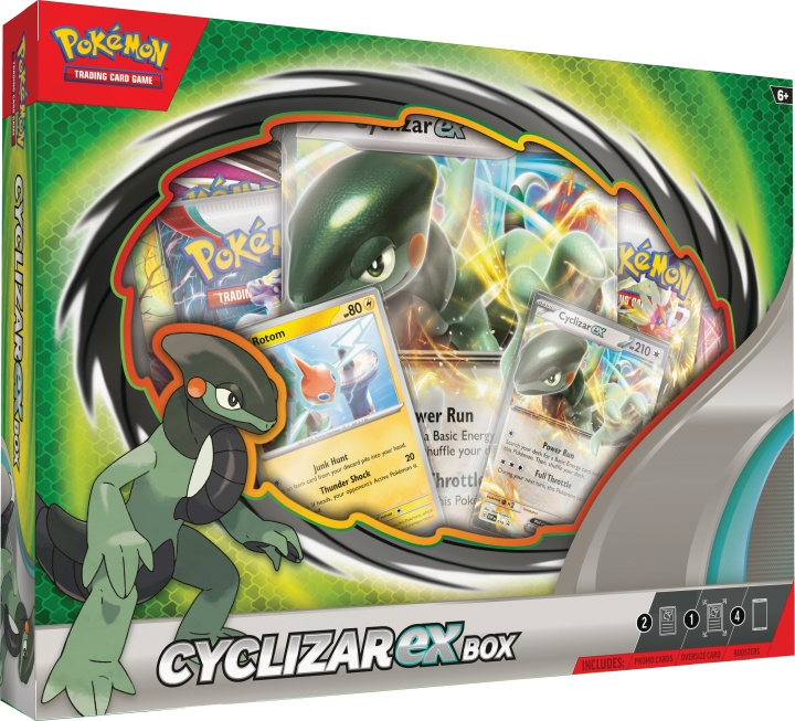 POKEMON Cyclizar ex Box - Samlarkort i gruppen LEKER, BARN OG BABY / Spill / Kortspill hos TP E-commerce Nordic AB (C47245)