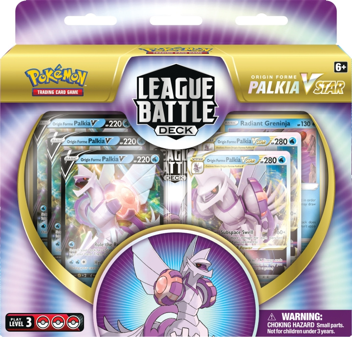 POKEMON Origin Forme Palkia VSTAR League Battle Deck i gruppen LEKER, BARN OG BABY / Spill / Kortspill hos TP E-commerce Nordic AB (C47246)