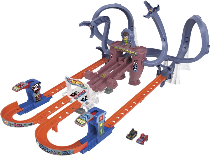 Hot Wheels Marvel Racer Verse Spidey Circuit Track Set i gruppen LEKER, BARN OG BABY / Leker / Bilbaner hos TP E-commerce Nordic AB (C47266)