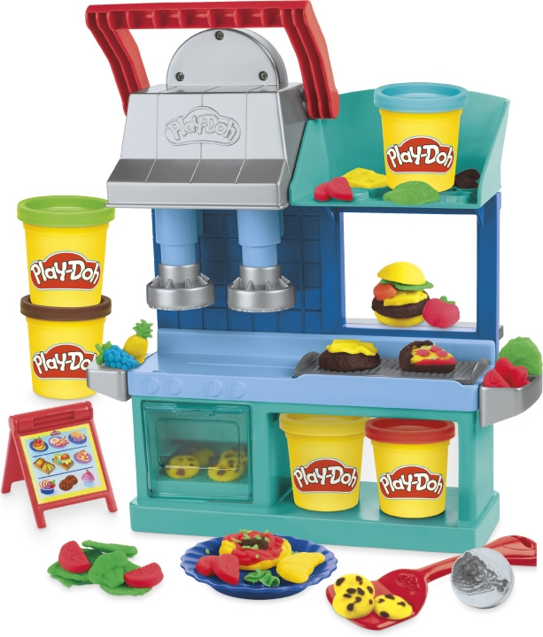 PLAY-DOH Busy Chefs Restaurant - restaurang lekset i gruppen LEKER, BARN OG BABY / Leker / Lek leire, lek sand og tilbehør hos TP E-commerce Nordic AB (C47280)