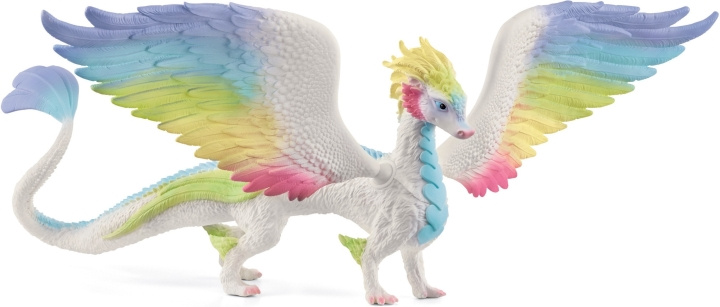 Schleich Bayala 70728 Rainbow Dragon i gruppen LEKER, BARN OG BABY / Leker / Figurer & miniatyrer hos TP E-commerce Nordic AB (C47811)