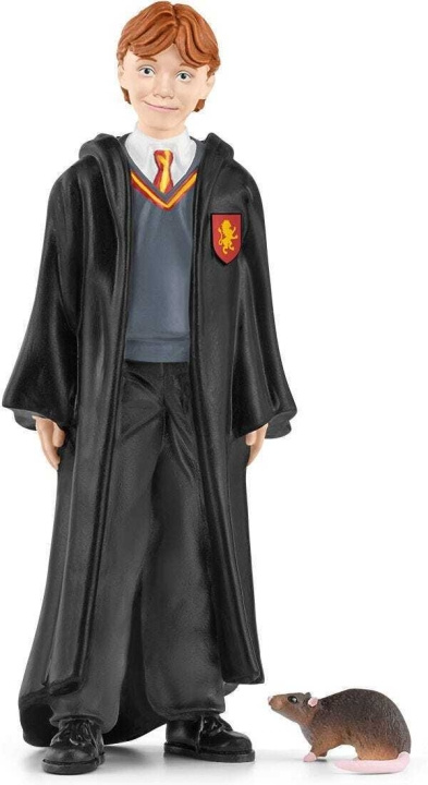 Schleich Harry Potter 42634 - Ron Wiltersen og Skabb i gruppen LEKER, BARN OG BABY / Leker / Figurer, miniatyrer og tilbehør hos TP E-commerce Nordic AB (C47882)