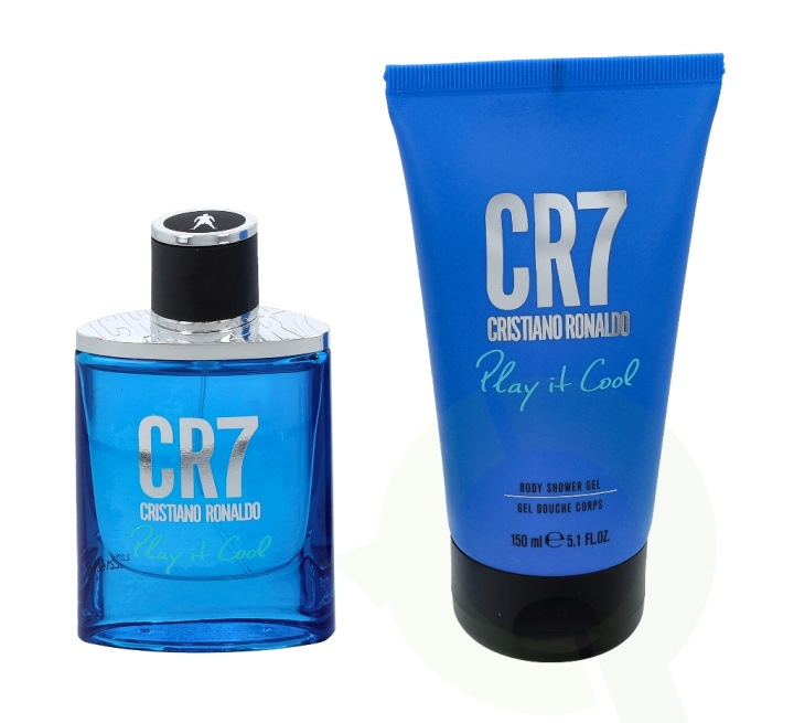 Cristiano Ronaldo CR7 Play It Cool Giftset 180 ml Edt Spray 30ml/Showergel 150ml i gruppen HELSE OG SKJØNNHET / Gavesett / Gavesett for ham hos TP E-commerce Nordic AB (C48642)