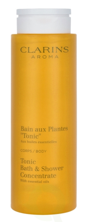 Clarins Tonic Bath & Shower Concentrate 200 ml i gruppen HELSE OG SKJØNNHET / Hudpleie / Kroppspleie / Bad- og dusjkrem hos TP E-commerce Nordic AB (C48785)