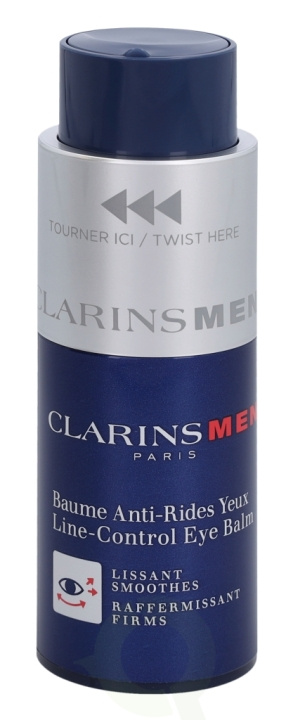 Clarins Men Line-Control Eye Balm 20 ml i gruppen HELSE OG SKJØNNHET / Hudpleie / Ansikt / Øyne hos TP E-commerce Nordic AB (C48806)