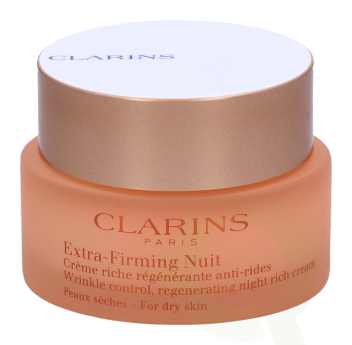 Clarins Extra-Firming Nuit Regenerating Night Rich Cream 50 ml i gruppen HELSE OG SKJØNNHET / Hudpleie / Ansikt / Ansiktskrem hos TP E-commerce Nordic AB (C48832)