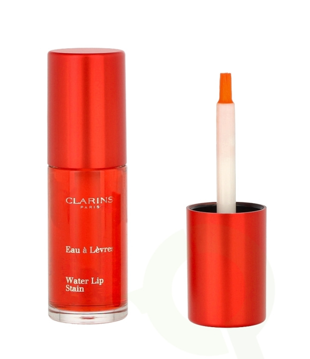 Clarins Water Lip Stain 7 ml #02 Orange Water/Transfer-Proof Long-Wearing i gruppen HELSE OG SKJØNNHET / Makeup / Lepper / Lipgloss / Plumper hos TP E-commerce Nordic AB (C48925)