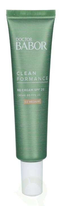 Babor Clean Formance BB Cream SPF20 40 ml #02 Medium i gruppen HELSE OG SKJØNNHET / Makeup / Makeup ansikt / CC/BB Cream hos TP E-commerce Nordic AB (C49216)