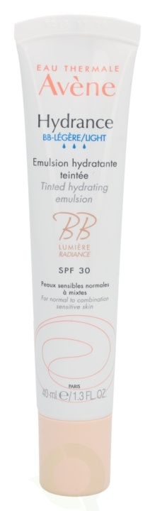 Avene Hydrance BB-Light SPF30 40 ml For Normal To Combination Sensitive Skin i gruppen HELSE OG SKJØNNHET / Makeup / Makeup ansikt / CC/BB Cream hos TP E-commerce Nordic AB (C49277)