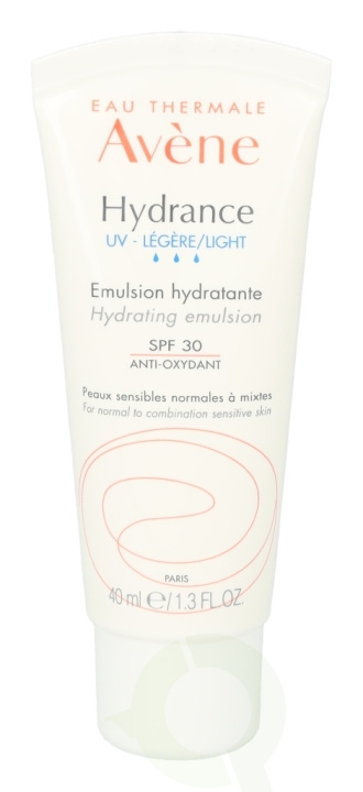 Avene Hydrance UV Hydrating Emulsion SPF30 40 ml Light i gruppen HELSE OG SKJØNNHET / Hudpleie / Ansikt / Ansiktskrem hos TP E-commerce Nordic AB (C49281)