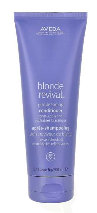 Aveda Blonde Revival Purple Toning Conditioner 200 ml i gruppen HELSE OG SKJØNNHET / Hår & styling / Hårpleie / Balsam hos TP E-commerce Nordic AB (C49322)