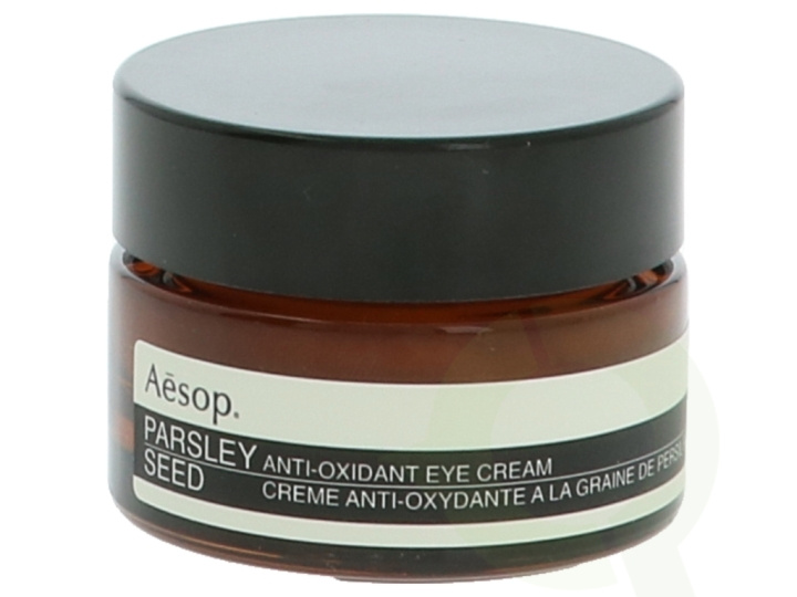 AESOP Parsley Seed Anti-Oxidant Eye Cream 10 ml i gruppen HELSE OG SKJØNNHET / Hudpleie / Ansikt / Øyne hos TP E-commerce Nordic AB (C49340)