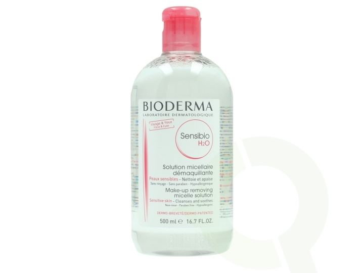 Bioderma Sensibio H2O Make-Up Removing Micelle Solution 500 ml i gruppen HELSE OG SKJØNNHET / Hudpleie / Ansikt / Rengjøring hos TP E-commerce Nordic AB (C49575)