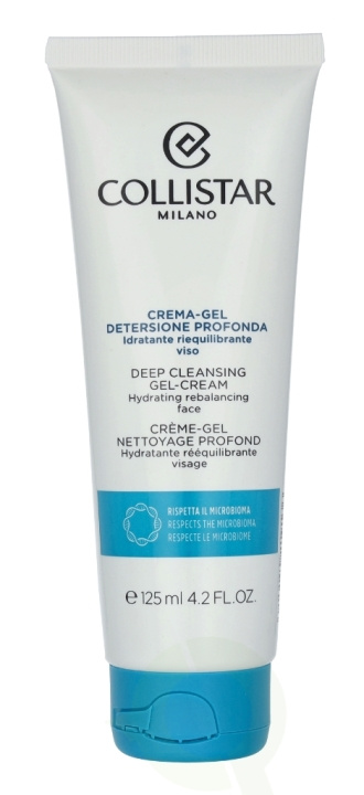 Collistar Deep Cleansing Gel-Cream 125 ml i gruppen HELSE OG SKJØNNHET / Hudpleie / Ansikt / Rengjøring hos TP E-commerce Nordic AB (C50055)