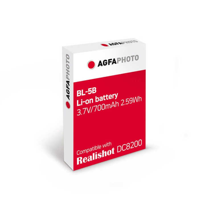 Agfa Batteri DC8200 ABL5B i gruppen Elektronikk / Foto og video / Fotograferingsutstyr / Annet hos TP E-commerce Nordic AB (C50638)