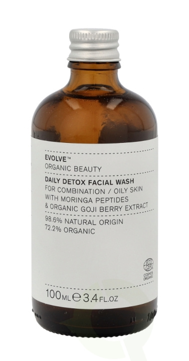 Evolve Beauty Evolve Daily Detox Facial Wash 100 ml For Combination /Oily Skin i gruppen HELSE OG SKJØNNHET / Hudpleie / Ansikt / Ansiktskrem hos TP E-commerce Nordic AB (C50892)