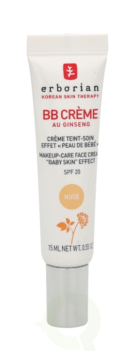 Erborian BB Cream Au Ginseng 5-In-1 Baby Skin Effect SPF20 15 ml Nude i gruppen HELSE OG SKJØNNHET / Hudpleie / Ansikt / Ansiktskrem hos TP E-commerce Nordic AB (C51258)