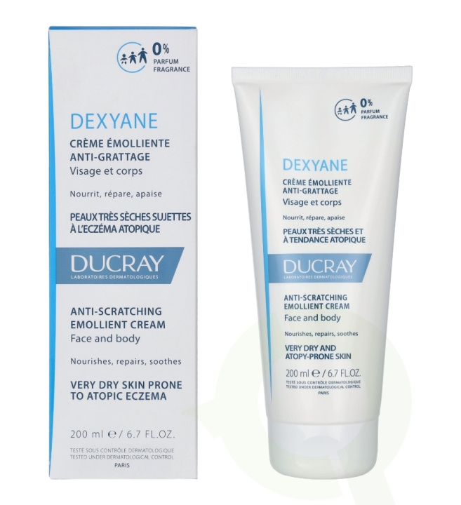 Ducray Dexyane Anti-Scratching Emolient Cream 200 ml i gruppen HELSE OG SKJØNNHET / Hudpleie / Kroppspleie / Body lotion hos TP E-commerce Nordic AB (C51348)