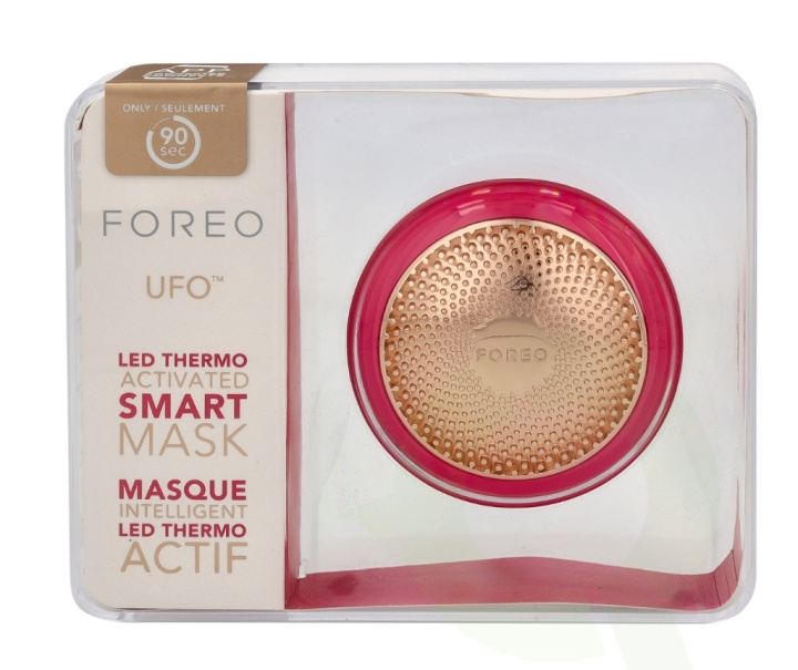 Foreo Ufo LED Thermo Activated Smart Mask - Fuchsia 1 Piece i gruppen HELSE OG SKJØNNHET / Hudpleie / Ansikt / Hudpleieverktøy hos TP E-commerce Nordic AB (C51391)