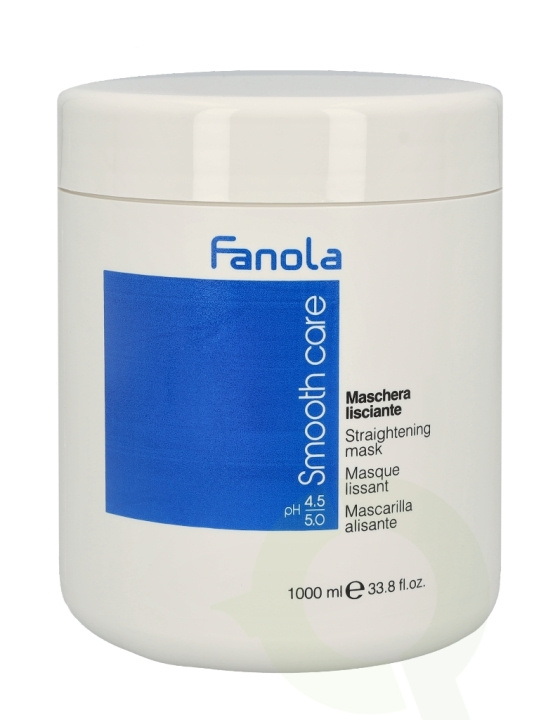 Fanola Smooth Care Straightening Mask 1000 ml i gruppen HELSE OG SKJØNNHET / Hår & styling / Hårpleie / Hårmaske hos TP E-commerce Nordic AB (C51422)