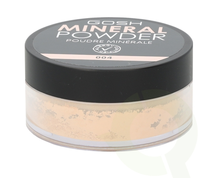 Gosh Mineral Powder 8 g 004 Natural i gruppen HELSE OG SKJØNNHET / Makeup / Makeup ansikt / Pudder hos TP E-commerce Nordic AB (C51677)