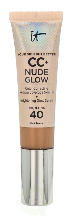 IT Cosmetics CC+ Nude Glow SPF40 32 ml Medium Tan i gruppen HELSE OG SKJØNNHET / Hudpleie / Ansikt / Ansiktskrem hos TP E-commerce Nordic AB (C51753)