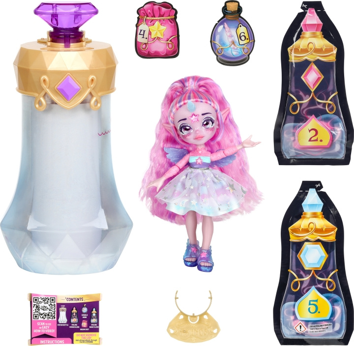 Magic Mixies : Pixlings Unia - dukke, diamond purple i gruppen LEKER, BARN OG BABY / Leker / Dukker & tilbehør hos TP E-commerce Nordic AB (C52111)