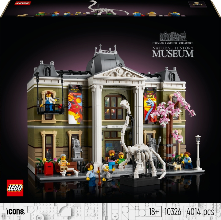 Lego Ikoner 10326 - Naturhistorisk museum i gruppen LEKER, BARN OG BABY / Leker / Byggeleker / Lego hos TP E-commerce Nordic AB (C52128)