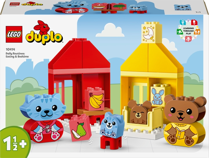 LEGO DUPLO My First 10414 - Daily Routines: Eating & Bedtime i gruppen LEKER, BARN OG BABY / Leker / Byggeleker / Lego hos TP E-commerce Nordic AB (C52196)