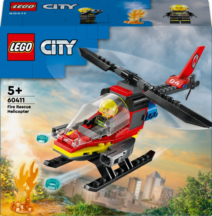 LEGO City Fire 60413 - Fire Rescue Plane i gruppen LEKER, BARN OG BABY / Leker / Byggeleker / Lego hos TP E-commerce Nordic AB (C52218)