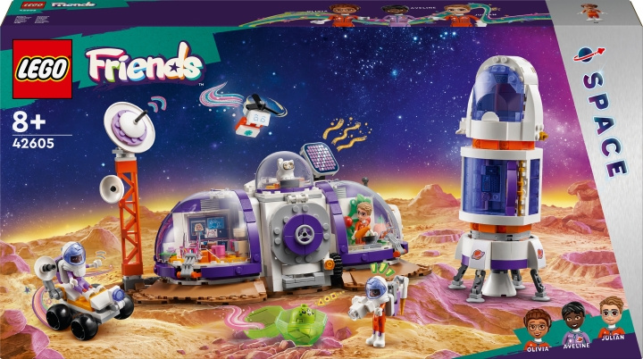 LEGO Friends 42605 - Mars Space Base and Rocket i gruppen LEKER, BARN OG BABY / Leker / Byggeleker / Lego hos TP E-commerce Nordic AB (C52233)