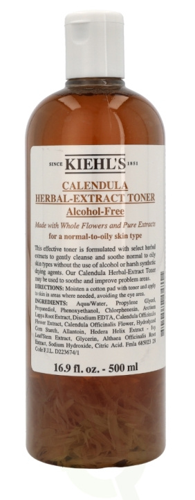 Kiehls Kiehl\'s Calendula Herbal Extract Toner 500 ml i gruppen HELSE OG SKJØNNHET / Hudpleie / Ansikt / Ansiktsvann & Facemist hos TP E-commerce Nordic AB (C52439)