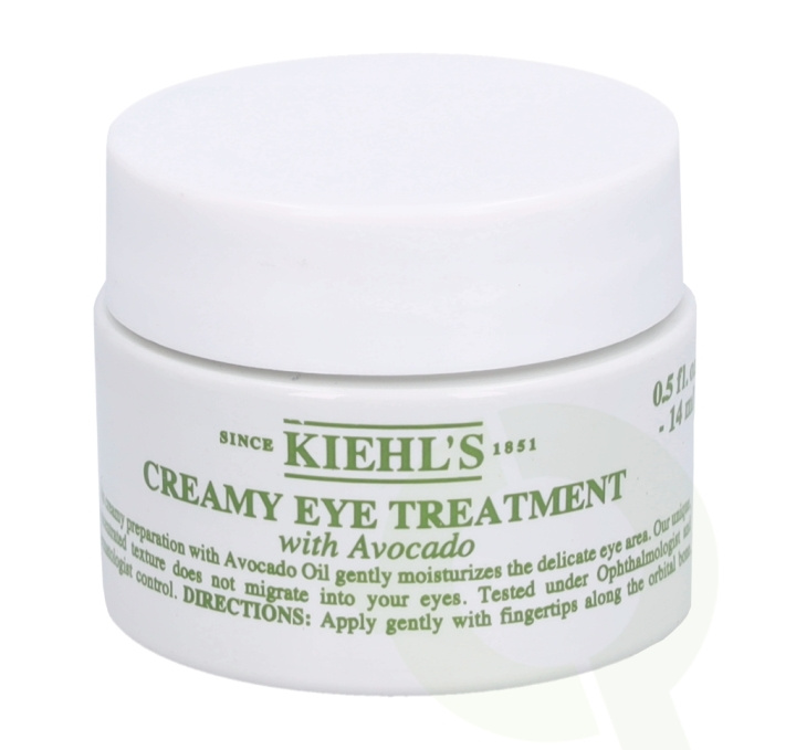 Kiehls Kiehl\'s Creamy Eye Treatment With Avocado carton @ 1 jar x 14 ml i gruppen HELSE OG SKJØNNHET / Hudpleie / Ansikt / Øyne hos TP E-commerce Nordic AB (C52441)