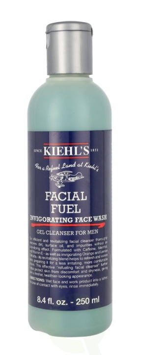 Kiehls Kiehl\'s Men Facial Fuel Energizing Face Wash 250 ml i gruppen HELSE OG SKJØNNHET / Hudpleie / Ansikt / Rengjøring hos TP E-commerce Nordic AB (C52466)