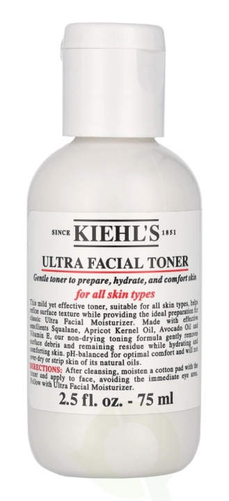 Kiehls Kiehl\'s Ultra Facial Toner 75 ml For All Skin Types i gruppen HELSE OG SKJØNNHET / Hudpleie / Ansikt / Rengjøring hos TP E-commerce Nordic AB (C52479)