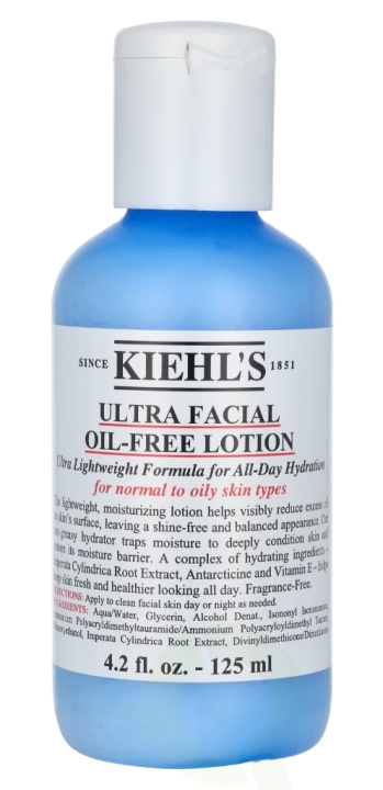 Kiehls Kiehl\'s Ultra Facial Oil-Free Lotion 125 ml For Normal To Oily Skin Types i gruppen HELSE OG SKJØNNHET / Hudpleie / Ansikt / Ansiktskrem hos TP E-commerce Nordic AB (C52481)