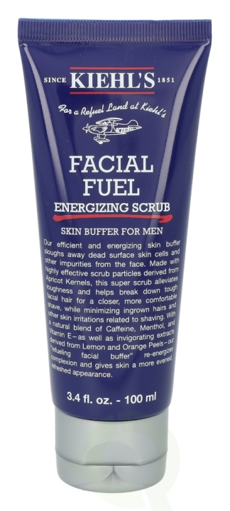 Kiehls Kiehl\'s Men Facial Fuel Energizing Scrub 100 ml i gruppen HELSE OG SKJØNNHET / Hudpleie / Ansikt / Skrubb/peeling hos TP E-commerce Nordic AB (C52482)