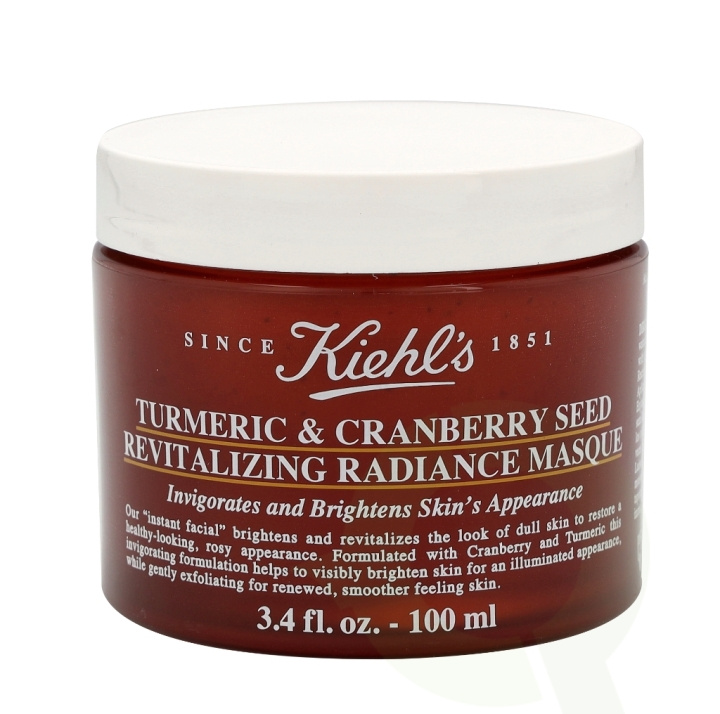 Kiehls Kiehl\'s Turmeric&Cranberry Seed Energiz.Radiance Masque 100 ml i gruppen HELSE OG SKJØNNHET / Hudpleie / Ansikt / Masker hos TP E-commerce Nordic AB (C52486)