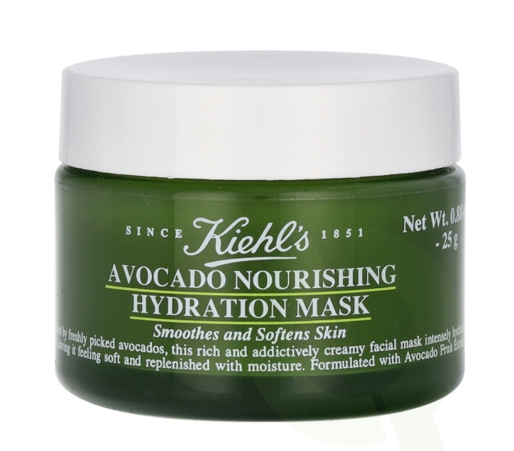 Kiehls Kiehl\'s Avocado Nourishing Hydration Mask 25 g i gruppen HELSE OG SKJØNNHET / Hudpleie / Ansikt / Masker hos TP E-commerce Nordic AB (C52501)