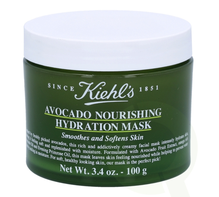 Kiehls Kiehl\'s Avocado Nourishing Hydration Mask 100 gr Smoothes And Softens Skin i gruppen HELSE OG SKJØNNHET / Hudpleie / Ansikt / Masker hos TP E-commerce Nordic AB (C52502)