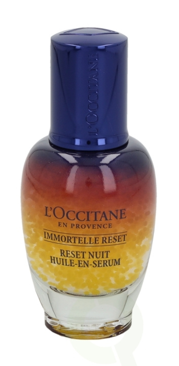 L\'Occitane Immortelle Reset Overnight Reset Oil-In-Serum 30 ml i gruppen HELSE OG SKJØNNHET / Hudpleie / Ansikt / Hudserum hos TP E-commerce Nordic AB (C52586)